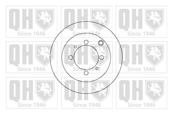 QUINTON HAZELL Тормозной диск BDC4882